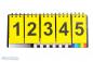 Preview: Number rack 5-digit with changeable digits