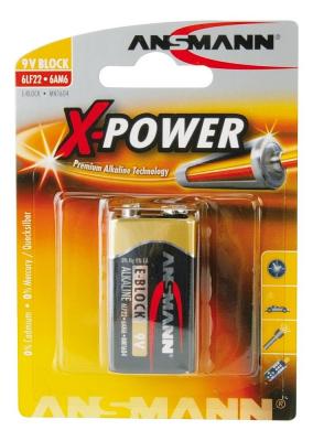 9 Volt-Batterie im Blister