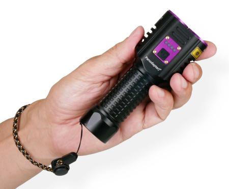 Preview: Panodapter Twin lamp for on-site construction inspection, handheld