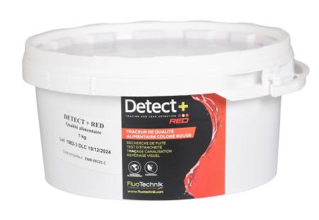 FluoTechnik Detect+ Rot Dose 1kg, Vorderseite