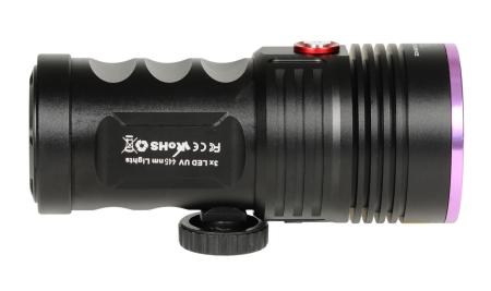 UV-Lampe mit 445 nm, seitlich
