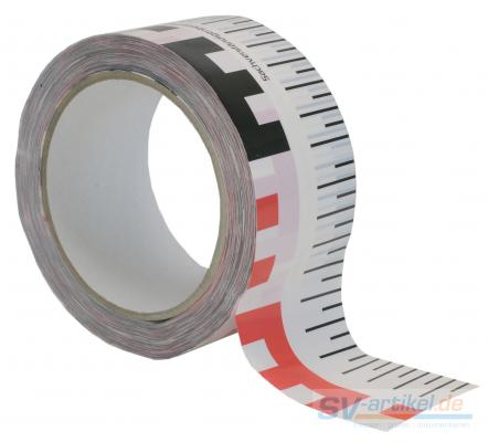 Adhesive tape with graduation (E graduation) 50 mm