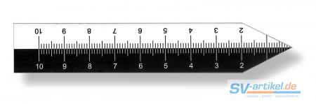 Magnetic measuring arrow