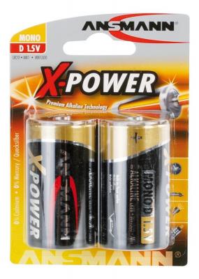 Mono batteries in blister, 2 pieces