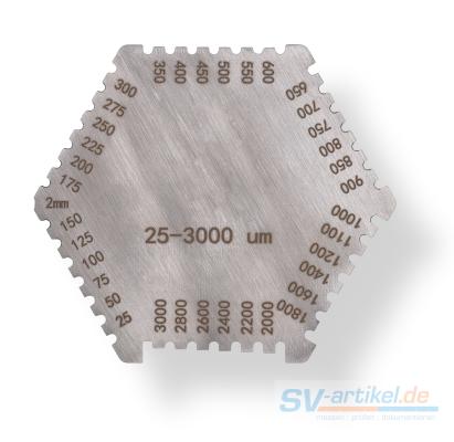 Preview: Single wet film comb