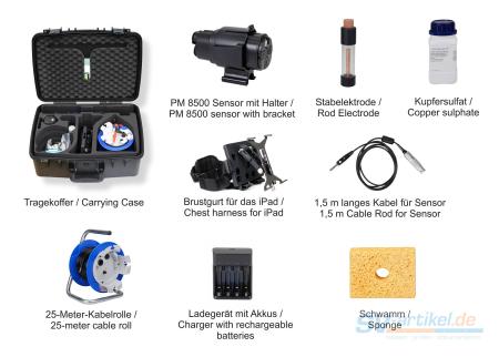 Lieferumfang Profometer PM8500 Corrosion Kit