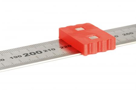 Steel ruler 30 cm - With stop
