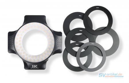 Ring light with adapters
