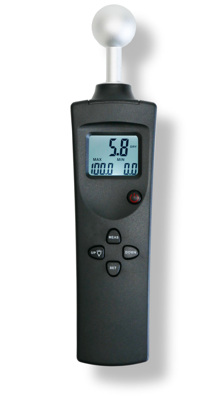 Produktbild von NexPTG Pro Carbon Lackdickenmesser – Mit IOS/Android-App, Kugelsonde, 0-3000 μm, Inkl. Kalibrierplatten & Koffer