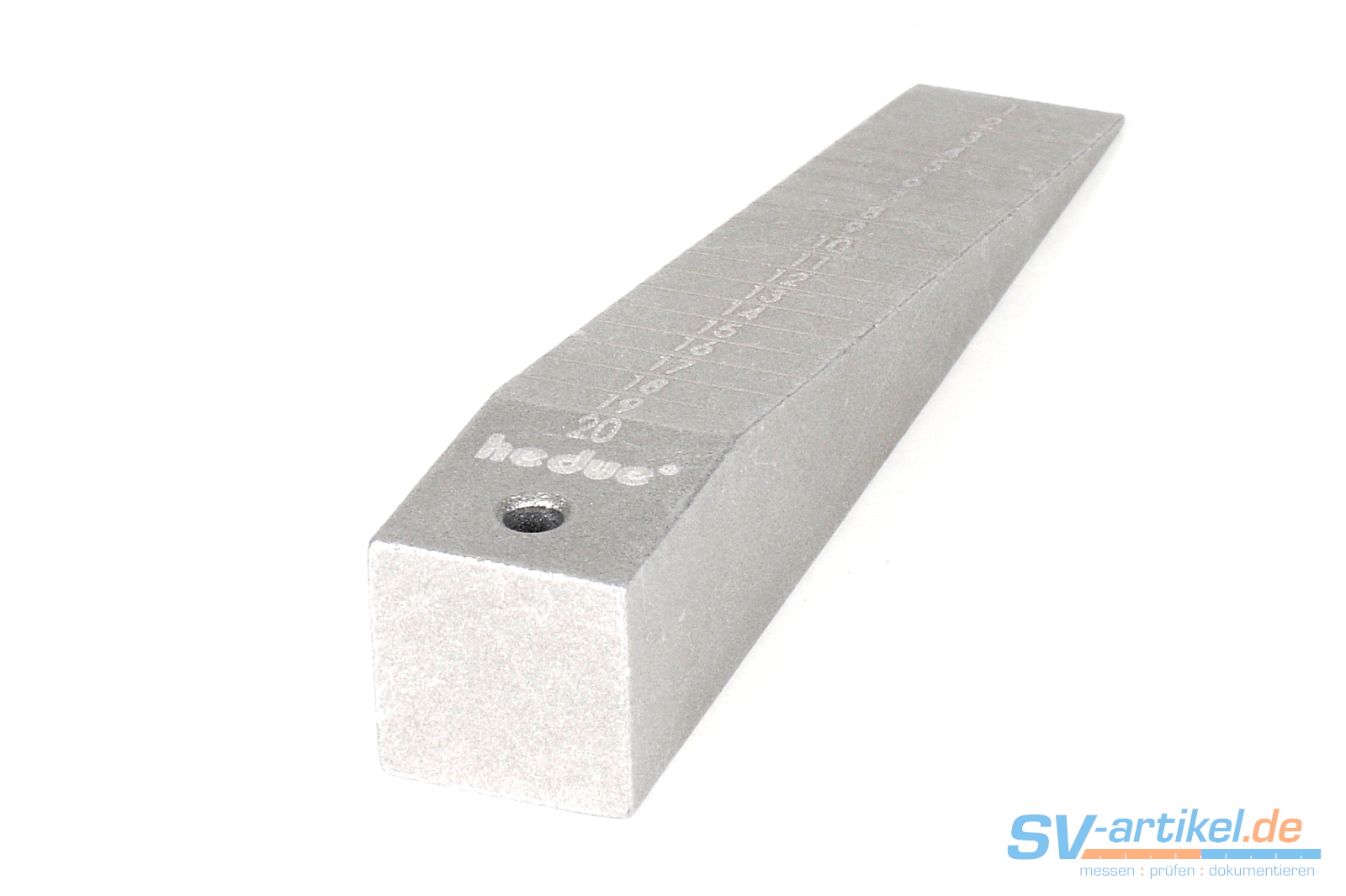 SV-Artikel - Messkeil aus Aluminium, 1 bis 20 mm