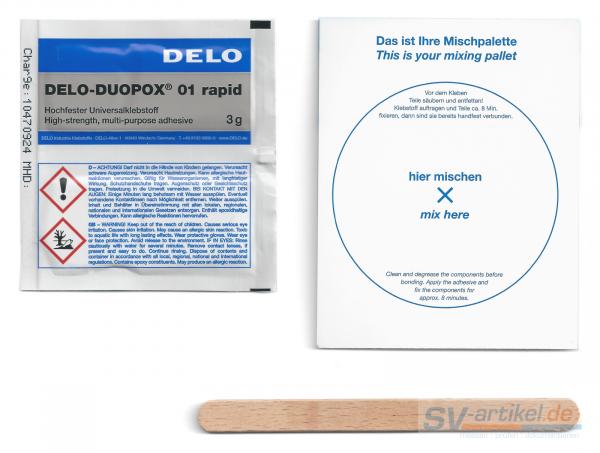 Delo-Duopox 01 rapid Zwei-Komponenten-Kleber