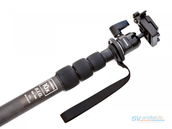 Monopod "Carbon" 3 metres with ball head