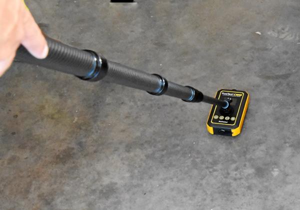 Defelsko concrete moisture analyser with telescopic rod