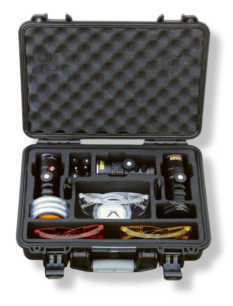 Building forensics complete set in case