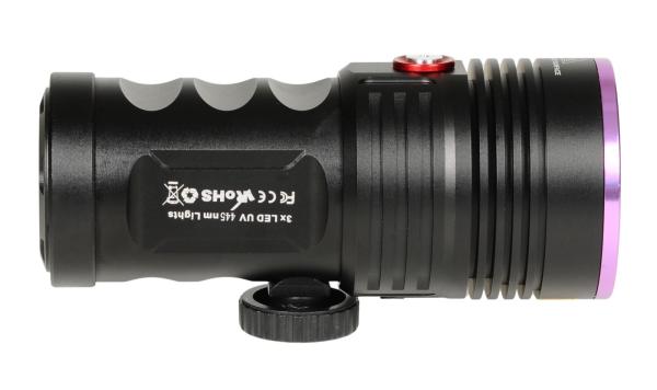 UV-Lampe mit 445 nm, seitlich