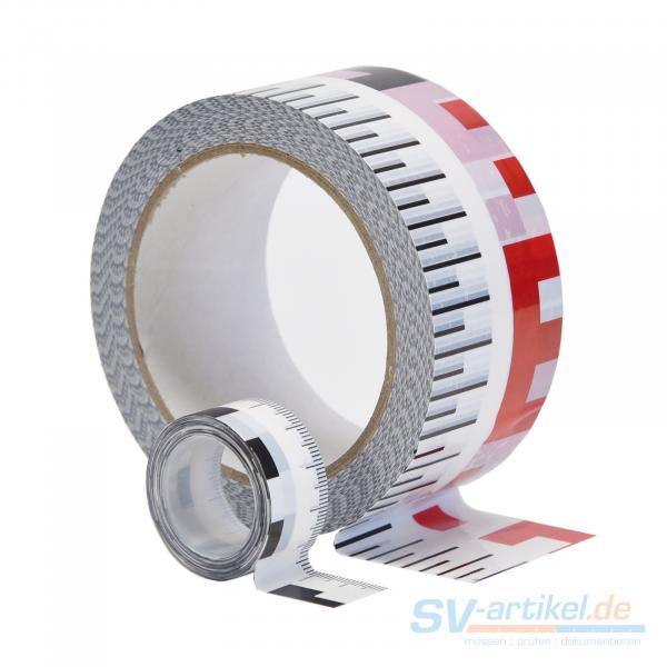 Adhesive tape with graduation 19 mm