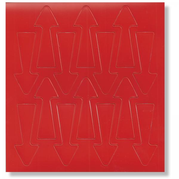 Magnetic arrow large in red