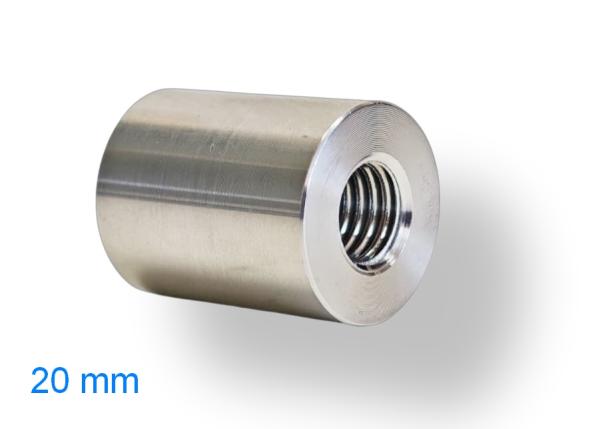 Test stamp 20 mm for adhesion testers