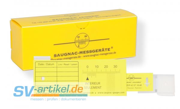 Crack gauge yellow in box