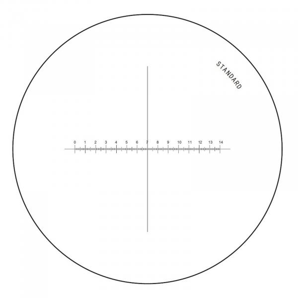 Scale 6 for crack magnifier