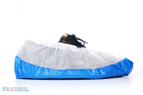 shoe covers, shoe cover, covers, overshoes white- blue