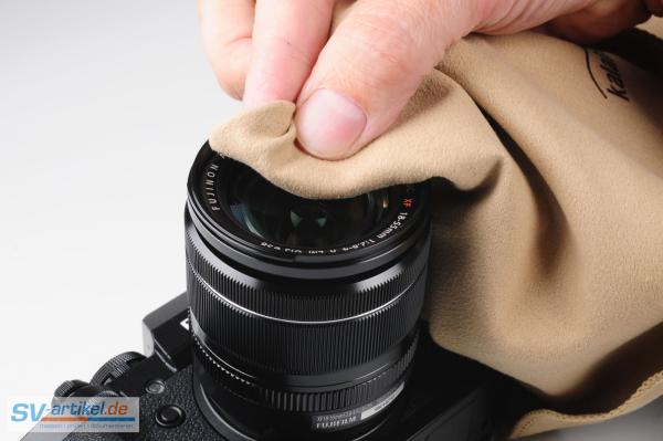 Einschlagtuch aus Mikrofaser als Reinigungstuch